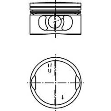 Поршень KOLBENSCHMIDT 99942600