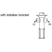 Амортизатор передний левый для KIA CARENS(FC), SEPHIA(FB), SHUMA(FB) <b>KYB Excel-G 333315</b>