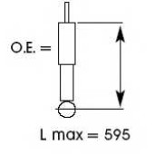 Амортизатор задний для TOYOTA RAV 4(SXA1#) <b>KYB Excel-G 343313</b>