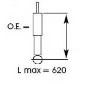 Амортизатор задний для TOYOTA RAV 4(ACA2#, CLA2#, SXA1#, XA2#, ZCA2#) <b>KYB Gas A Just 553195</b>