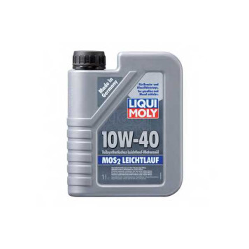 Масло моторное полусинтетическое 1л 10w40 SL/CF Liqui Moly MoS2 Leichtlauf 1091