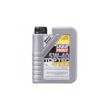 Масло моторное полусинтетическое 1л 5w40 SM/CF Liqui Moly Top Tec 4100 3700
