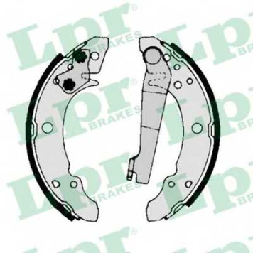 Комплект тормозных колодок для AUDI 100, 50, 80, A2, COUPE / VW DERBY, GOLF, JETTA, PASSAT, POLO, SANTANA, SCIROCCO <b>LPR 00140 / 80140</b>