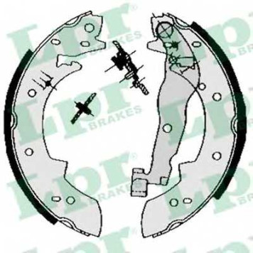 Комплект тормозных колодок для PEUGEOT 204, 304, 305, 405 / RENAULT 16, 20, 21, 25, 30, 5, CLIO, ESPACE, FUEGO, RAPID, SAFRANE / SUZUKI SAMURAI, SJ 410, VITARA <b>LPR 03330 / 83330</b>