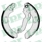 Комплект тормозных колодок для FORD ESCORT 81 Express(AVA), ESCORT 86 Express(AVF), ESCORT(ABFT, ALD, ALF, AVF, AWA, AWF, GAA, GAF), ORION(AFF) <b>LPR 04800 / 84800</b>