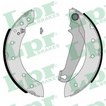 Комплект тормозных колодок для VOLVO 440 K(445), 460 L(464), 480 E <b>LPR 05750 / 85750</b>