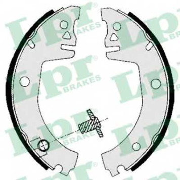 Комплект тормозных колодок для SKODA FAVORIT Forman(785), FAVORIT(781) <b>LPR 05780 / 85780</b>