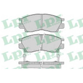 Колодки тормозные дисковые для MITSUBISHI ECLIPSE(D3#A), SAPPORO(E16A) <b>LPR 05P042 / 21745</b>