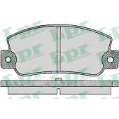 Колодки тормозные дисковые для FIAT ARGENTA(132A), CROMA(154) / LANCIA DELTA(831AB0), THEMA(834) <b>LPR 05P095 / 21107</b>