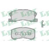 Колодки тормозные дисковые для DAIHATSU MOVE(L6#,L9#), SIRION(M1), YRV(M2) <b>LPR 05P1042 / 23497</b>