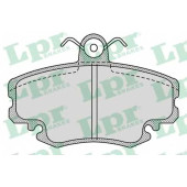 Колодки тормозные дисковые для PEUGEOT 205, 305, 309 / RENAULT 11, 18, 19, 20, 21, 25, 30, 9, CLIO, ESPACE, FUEGO, LOGAN, MEGANE, RAPID, SANDERO/STEPWAY, SUPER 5, THALIA, TWINGO <b>LPR 05P1107 / 21463</b>