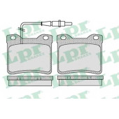 Колодки тормозные дисковые для MERCEDES V(638/2), VITO(638) <b>LPR 05P1134 / 21278</b>