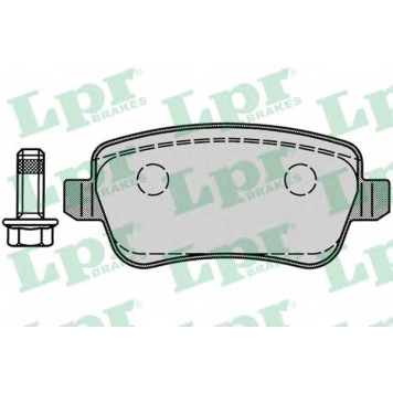 Колодки тормозные дисковые для FIAT CROMA(194) <b>LPR 05P1218 / 24348</b>