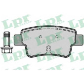 Колодки тормозные дисковые для FIAT PUNTO(199) / OPEL CORSA <b>LPR 05P1224 / 24349</b>