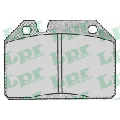 Колодки тормозные дисковые для PEUGEOT 204, 304(#04B#,#04C#,#04D#,#04M#), 404 <b>LPR 05P123 / 20151</b>