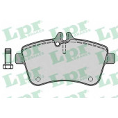 Колодки тормозные дисковые для MERCEDES A(W169), B(W245) <b>LPR 05P1243 / 23881</b>
