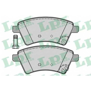 Колодки тормозные дисковые для FIAT SEDICI(FY#) / SUZUKI SX4(EY,GY) <b>LPR 05P1245 / 24391</b>