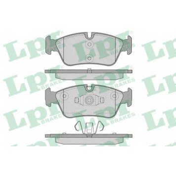 Колодки тормозные дисковые для BMW 1(E81,E82), 3(E90) <b>LPR 05P1250 / 23999</b>