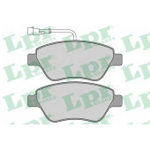 Колодки тормозные дисковые для CITROEN NEMO(AA#) / FIAT 500(312), FIORINO(225), LINEA(323), PANDA(169), PUNTO(199), QUBO(225) / PEUGEOT BIPPER(AA#) <b>LPR 05P1264 / 23705</b>