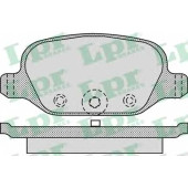 Колодки тормозные дисковые для FIAT 500(312) / LANCIA MUSA(350), YPSILON(843) <b>LPR 05P1265 / 23601</b>