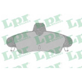 Колодки тормозные дисковые для FORD COUGAR(EC#), MONDEO(BAP,BFP,BNP,GBP) <b>LPR 05P1292 / 23410</b>