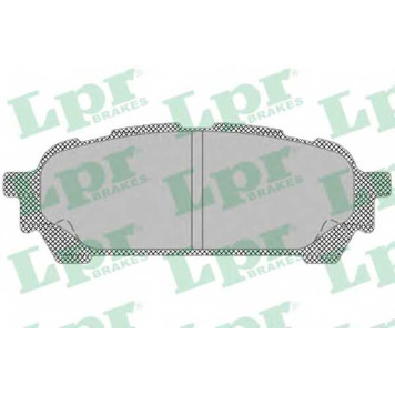 Колодки тормозные дисковые для SUBARU IMPREZA(GD,GG) <b>LPR 05P1335 / 24331</b>