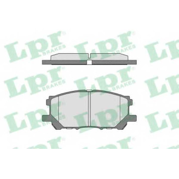 Колодки тормозные дисковые для LEXUS RX(GSU3#, MCU3#, MHU3#) / TOYOTA HARRIER(ACU3#, GSU3#, MCU3#, MHU3#), KLUGER(#ACU2#, #MCU2#) <b>LPR 05P1368 / 23989</b>
