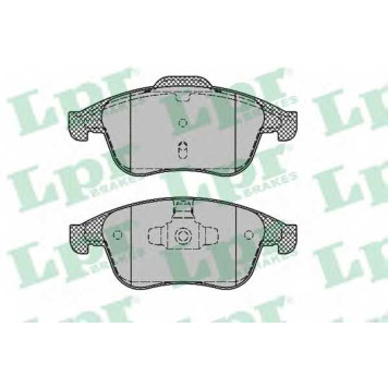 Колодки тормозные дисковые для RENAULT LAGUNA(BT0/1,DT0/1,KT0/1) <b>LPR 05P1388 / 24709</b>