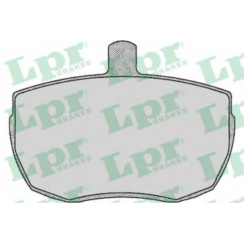 Колодки тормозные дисковые для FORD TRANSIT / LAND ROVER 90/110, DEFENDER, DISCOVERY, RANGE ROVER <b>LPR 05P140 / 20359</b>