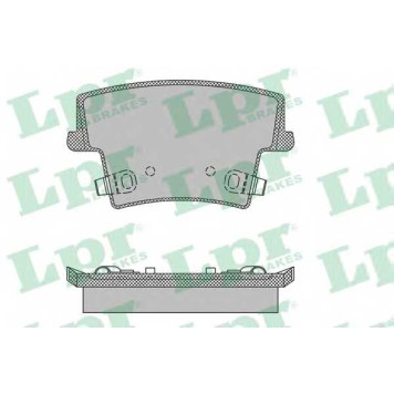 Колодки тормозные дисковые для CHRYSLER 300(LX) / LANCIA THEMA(LX) <b>LPR 05P1400 / 24163</b>