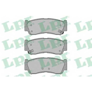 Колодки тормозные дисковые для HYUNDAI H-1, SANTA FE(CM) <b>LPR 05P1417 / 24490</b>
