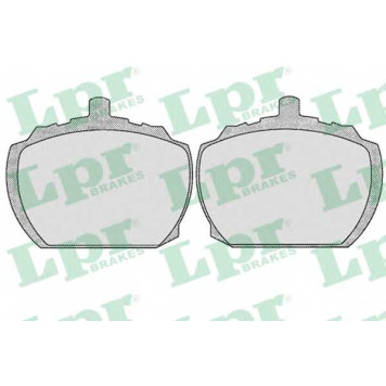 Колодки тормозные дисковые для FORD TRANSIT(71E, 72E, 73E, 74E, 81E, T# #, V# #) <b>LPR 05P143 / 20364</b>