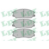 Колодки тормозные дисковые для HYUNDAI EQUUS / CENTENNIAL, TERRACAN(HP) / KIA OPIRUS(GH) / SSANGYONG RODIUS <b>LPR 05P1448 / 24167</b>