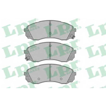 Колодки тормозные дисковые для HYUNDAI H-1 Travel(TQ), H-1(TQ) / KIA CARNIVAL / GRAND CARNIVAL(VQ) <b>LPR 05P1451 / 24598</b>