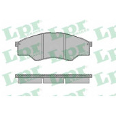 Колодки тормозные дисковые для TOYOTA HILUX(GGN#,KUN#,LAN#,TGN#) <b>LPR 05P1452 / 24567</b>