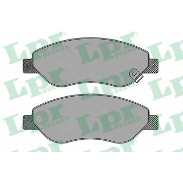 Колодки тормозные дисковые для OPEL CORSA <b>LPR 05P1490 / 24550</b>