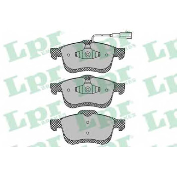 Колодки тормозные дисковые для FIAT DOBLO(152,263,263#) / LANCIA DELTA(844) <b>LPR 05P1494 / 24728</b>