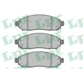 Колодки тормозные дисковые для NISSAN NAVARA(D40), PATHFINDER(R51), PICKUP(D22) <b>LPR 05P1495 / 24228</b>