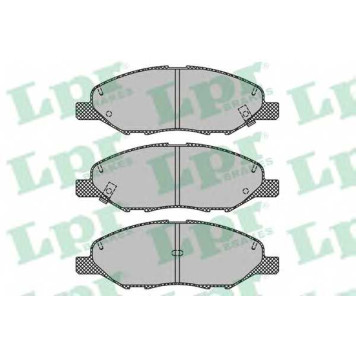 Колодки тормозные дисковые для NISSAN TIIDA(C11X,SC11X) <b>LPR 05P1497 / 24682</b>