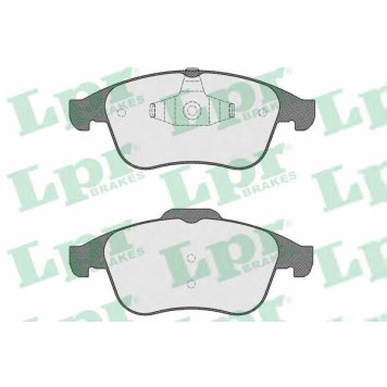 Колодки тормозные дисковые для RENAULT GRAND(JZ0/1#), MEGANE(BZ0#, DZ0/1#, EZ0/1#, KZ0/1), SCENIC(JZ0/1#) <b>LPR 05P1534 / 24710</b>