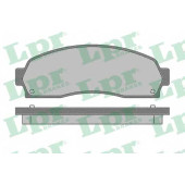 Колодки тормозные дисковые <b>LPR 05P1542 / 25068</b>