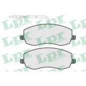 Колодки тормозные дисковые для CITROEN C8(EA#,EB#) / FIAT ULYSSE(179AX) / LANCIA PHEDRA(179) / PEUGEOT 807(E) <b>LPR 05P1557 / 24839</b>