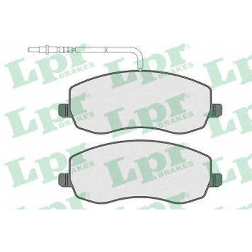 Колодки тормозные дисковые для CITROEN C8(EA#,EB#) / FIAT ULYSSE(179AX) / LANCIA PHEDRA(179) / PEUGEOT 807(E) <b>LPR 05P1557 / 24839</b>