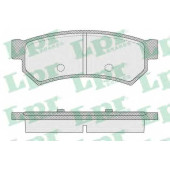 Колодки тормозные дисковые для CHEVROLET LACETTI(J200), NUBIRA / DAEWOO NUBIRA(KLAN) <b>LPR 05P1564 / 24071</b>