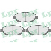 Колодки тормозные дисковые для TOYOTA AVENSIS(ADT27,ZRT27), VERSO(#AUR2#,#ZGR2#) <b>LPR 05P1566 / 24946</b>
