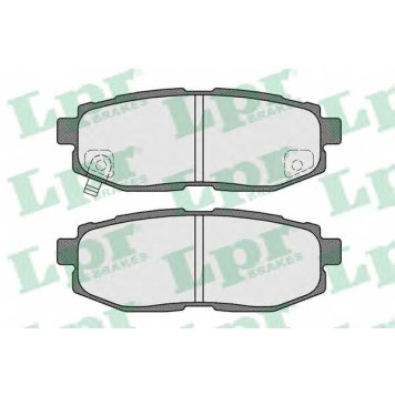Колодки тормозные дисковые для SUBARU LEGACY(BM,BR), TRIBECA(B9) <b>LPR 05P1577 / 24854</b>