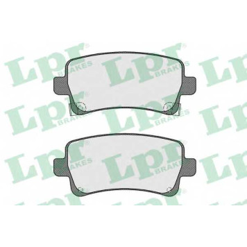 Колодки тормозные дисковые для OPEL INSIGNIA / SAAB 9-5(YS3G) <b>LPR 05P1584 / 24421</b>