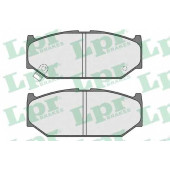 Колодки тормозные дисковые для SUZUKI SWIFT(EZ,MZ) <b>LPR 05P1594 / 5SP1594</b>