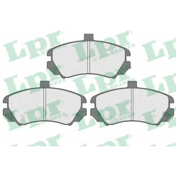 Колодки тормозные дисковые для HYUNDAI ELANTRA(XD) <b>LPR 05P1609 / 24369</b>