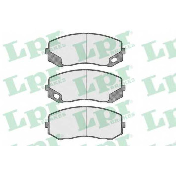 Колодки тормозные дисковые для MITSUBISHI CANTER(FB#,FE#,FG#) <b>LPR 05P1613 / 29249</b>